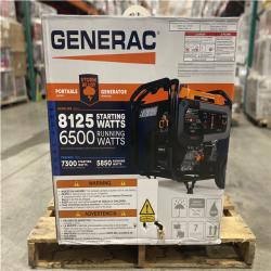 DALLAS LOCATION- Generac 8125/6500-Watt-Electric Switch Gasoline/Propane-Portable Generator