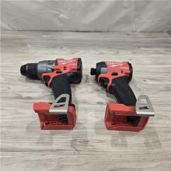 AS-IS MILWAUKEE FUEL 18V  Cordless Hammer Drill and Impact Driver Combo Kit