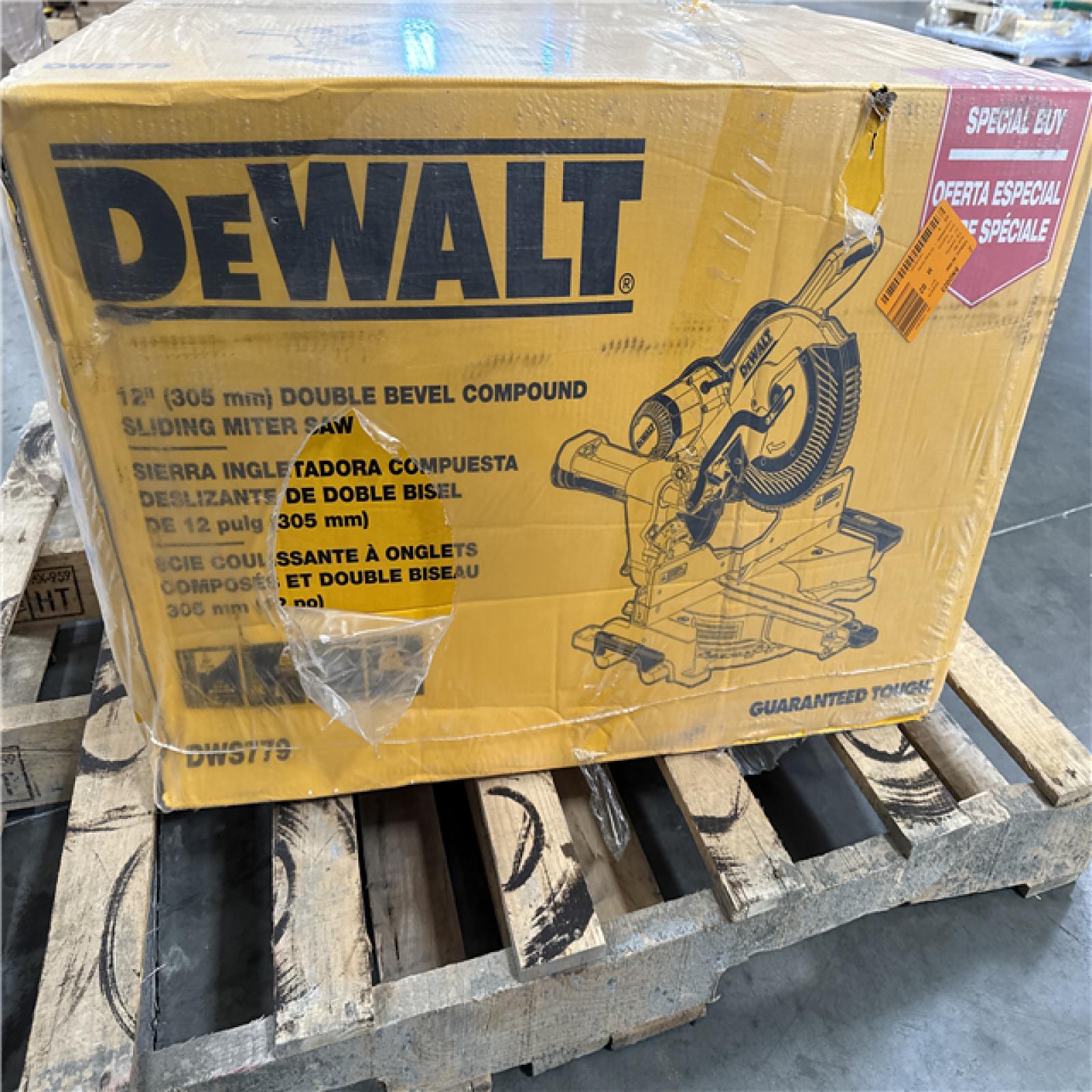 California NEW DeWalt 12 Double Bevel Compound Sliding Miter Saw
