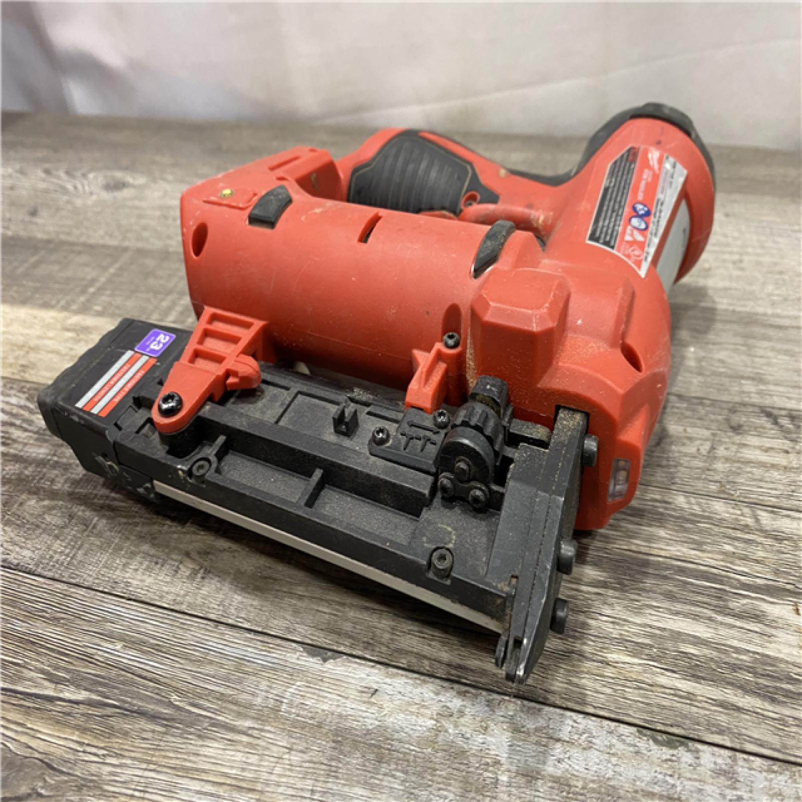 AS-IS Milwaukee 12-Volt 23-Gauge Lithium-Ion Cordless Pin Nailer (Tool-Only)