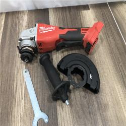 AS-IS Milwaukee 18V Lithium-Ion Brushless Cordless 4-1/2 in./5 in. Grinder w/Paddle Switch (Tool-Only)