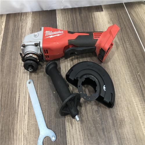 AS-IS Milwaukee 18V Lithium-Ion Brushless Cordless 4-1/2 in./5 in. Grinder w/Paddle Switch (Tool-Only)