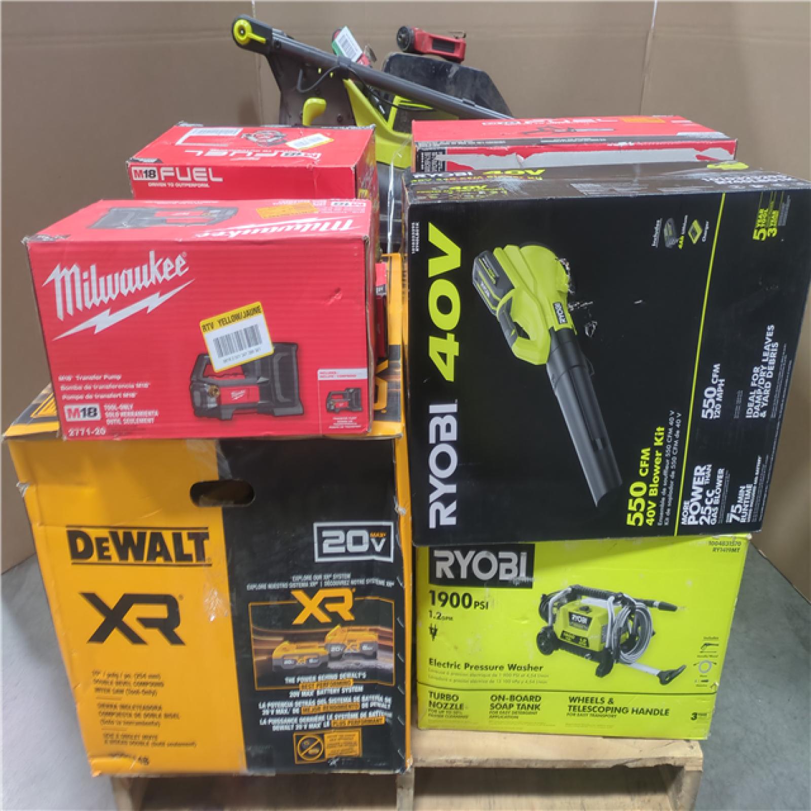 CALIFORNIA AS-IS TOOL PALLET