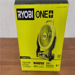 California NEW Ryobi One+ 18V Hybrid 7.5 Fan (Tool Only)