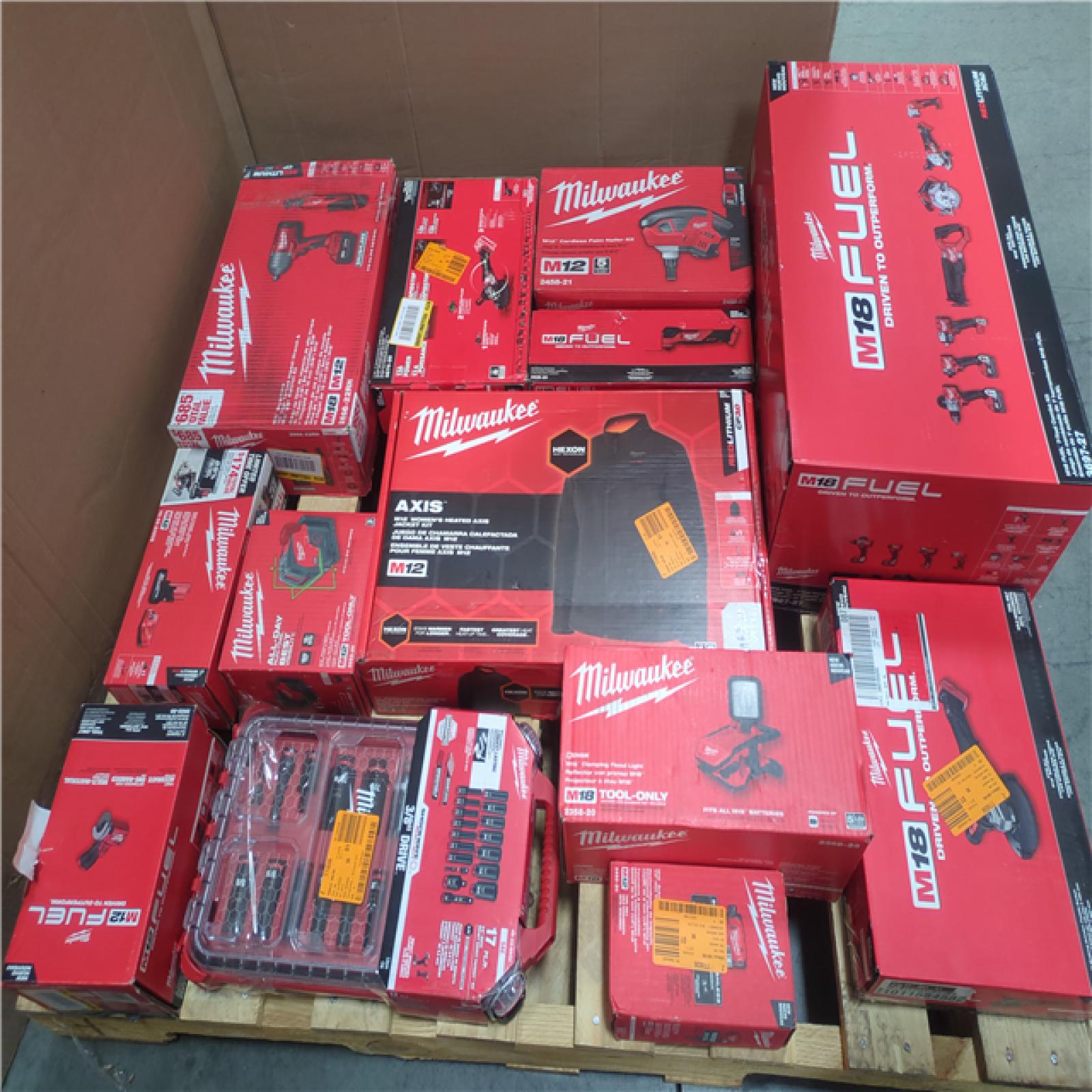 CALIFORNIA AS-IS MILWAUKEE PALLET