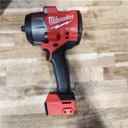 HOUSTON LOCATION - AS-IS (APPEARS LIKE NEW) Milwaukee FUEL 18V Lithium-Ion Brushless Cordless 1/2 in. Impact Wrench w/Friction Ring Kit