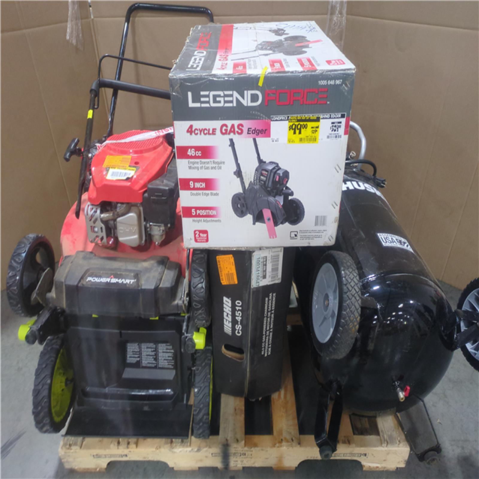 CALIFORNIA AS-IS OUTDOOR POWER EQUIPMENT