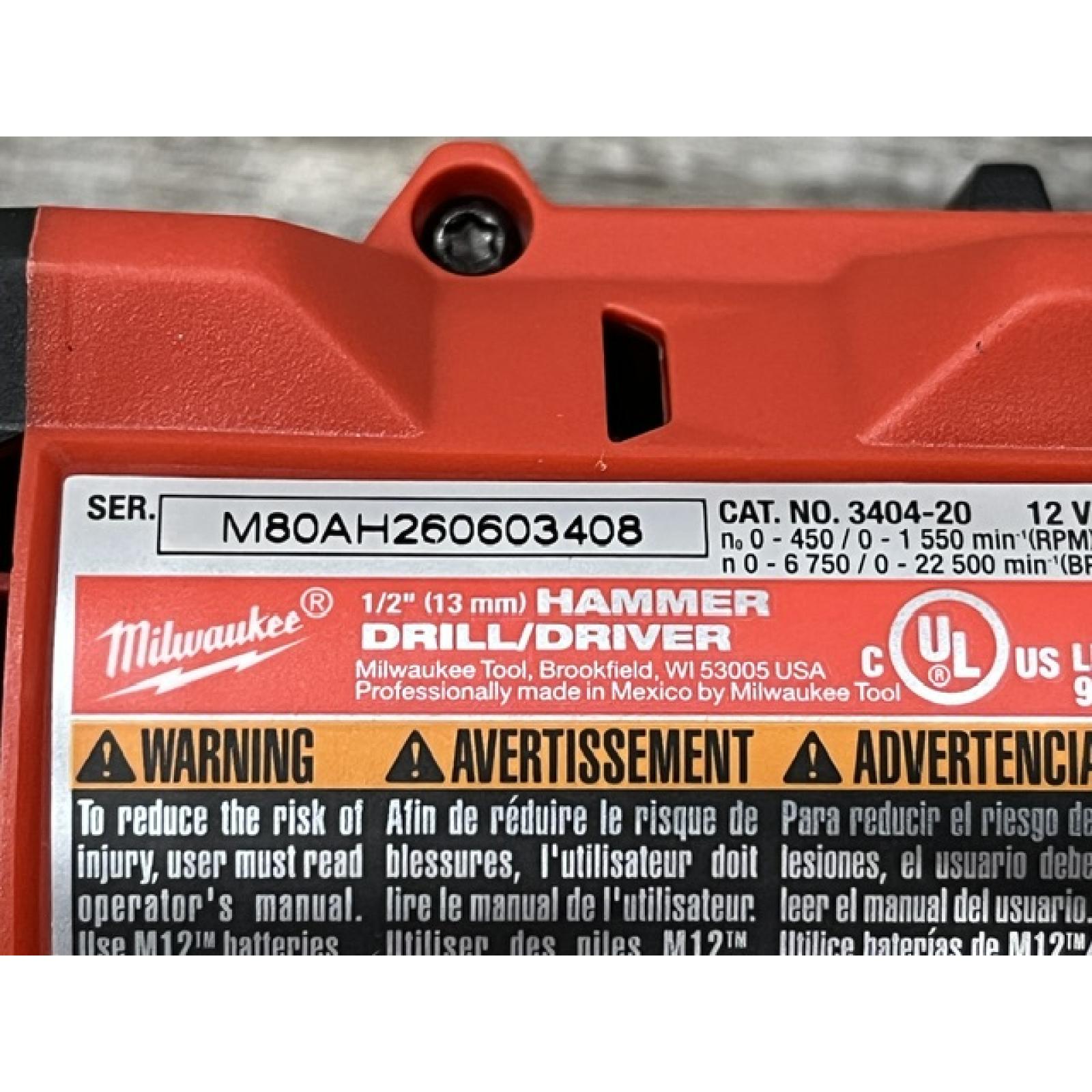 AS-IS Milwaukee FUEL 12-Volt Lithium-Ion Brushless Cordless Hammer Drill and Impact Driver Combo Kit