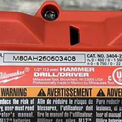 AS-IS Milwaukee FUEL 12-Volt Lithium-Ion Brushless Cordless Hammer Drill and Impact Driver Combo Kit