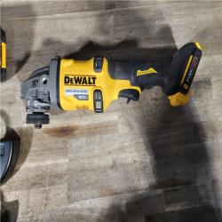 HOUSTON LOCATION - AS-IS DeWalt FLEXVOLT 60V Cordless 4-1/2 to 6 in. Grinder Kit (Battery & Charger)