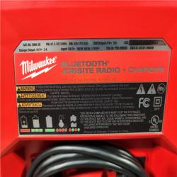 HOUSTON LOCATION - AS - IS Milwaukee Lithium-Ion Cordless PACKOUT Jobsite Radio/Speaker with Built-In Charger