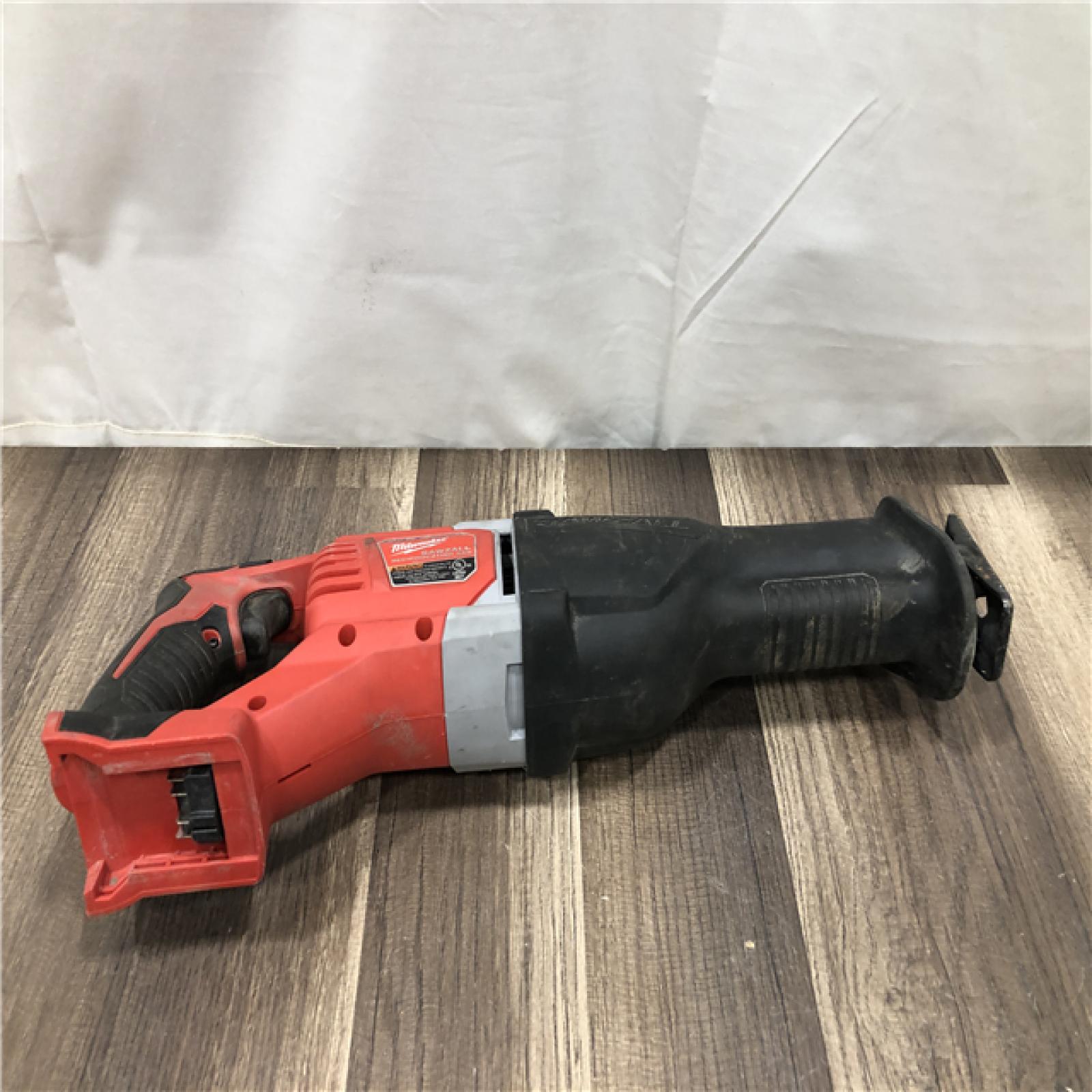 AS-IS Milwaukee 18V Lithium-Ion Cordless SAWZALL Reciprocating Saw (Tool-Only)
