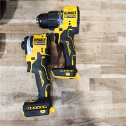 HOUSTON LOCATION - AS-IS (APPEARS LIKE NEW) DEWALT ATOMIC 20V MAX Lithium-Ion Cordless 2-Tool Combo Kit