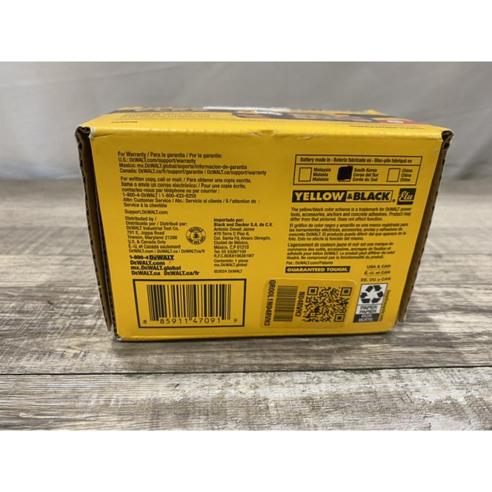 NEW - DEWALT FLEXVOLT 20V/60V MAX Lithium-Ion 6.0Ah Battery Pack