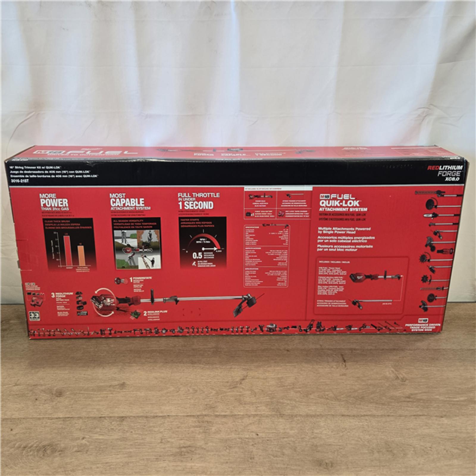 NEW!- Milwaukee M18 FUEL 18V 16 in. Cordless String Trimmer Kit