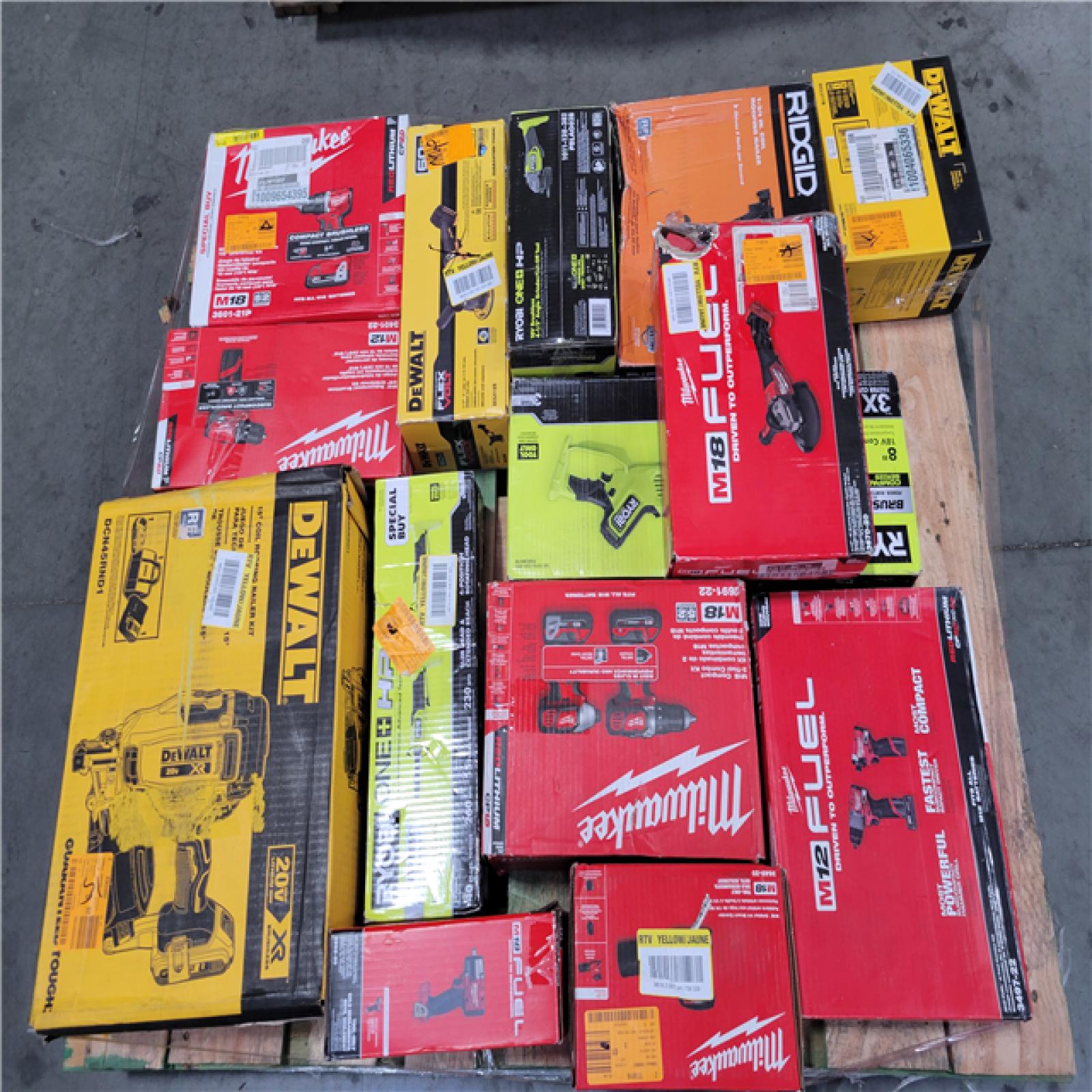 CALIFORNIA AS-IS TOOL PALLET