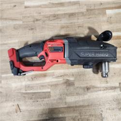 HOUSTON LOCATION - AS - IS Milwaukee FUEL 18V Lithium-Ion Brushless Cordless GEN 2 SUPER HAWG 1/2 in. Right Angle Drill (Tool-Only)