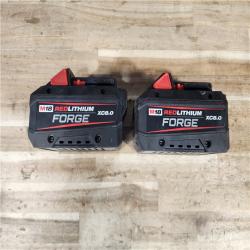 HOUSTON LOCATION - AS-IS MILWAUKEE FORGE BATTERY PACK QTY - 2