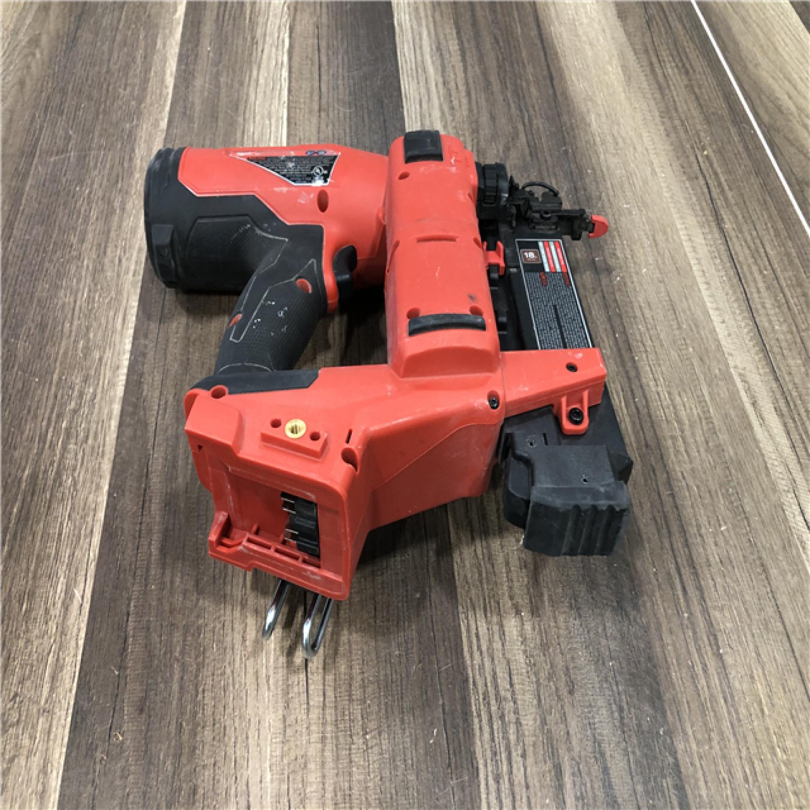 AS-IS Milwaukee FUEL 18-Volt Lithium-Ion Brushless Cordless Gen II 18-Gauge Brad Nailer (Tool-Only)