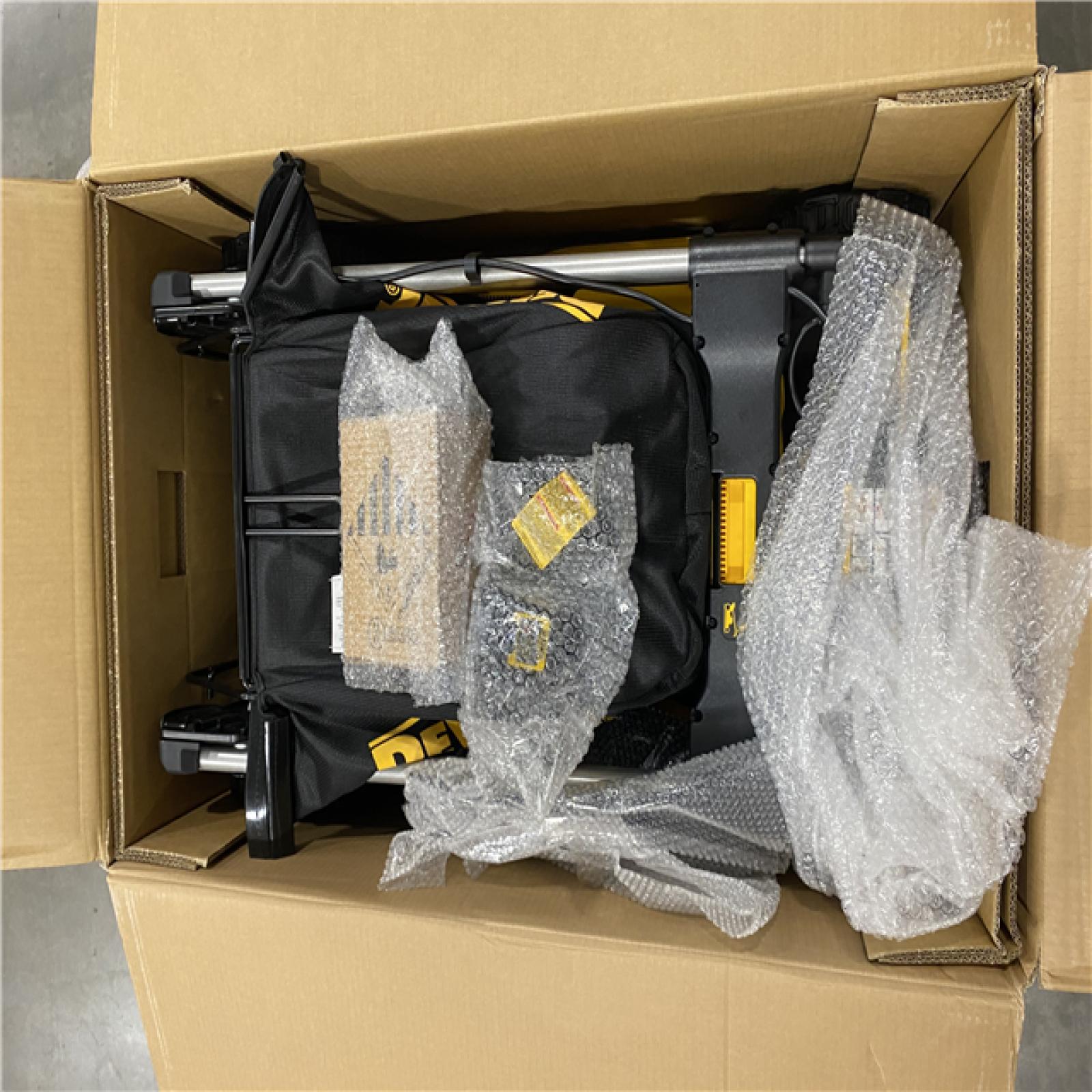 As-Is -DEWALT 2x20V MAX 21 in. Cordless Battery Powered Push Lawn Mower Kit with (2) 10 Ah Batteries and Chargers