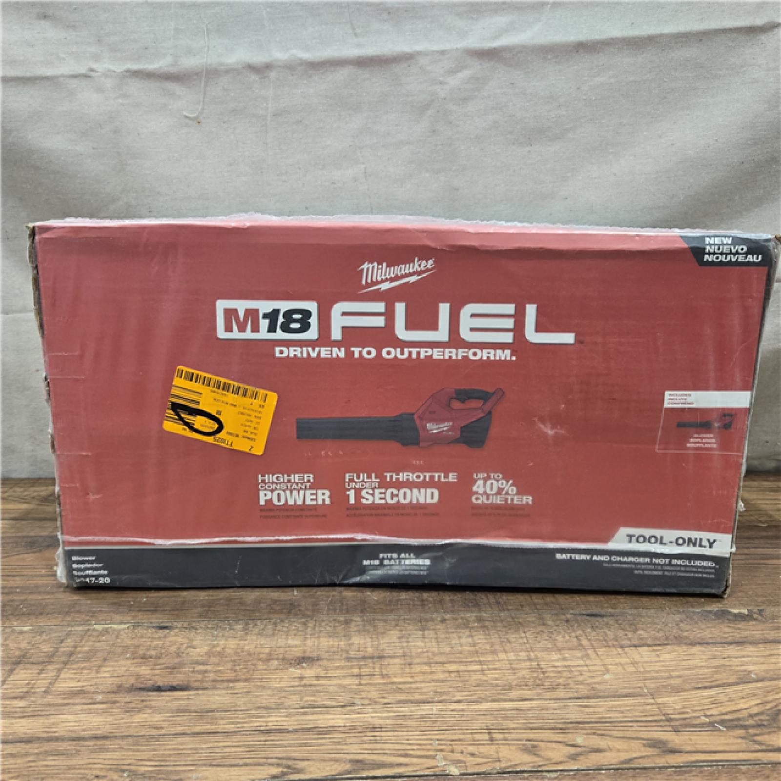 NEW Milwaukee M18 FUEL 18V Lithium-Ion Brushless Cordless Handheld Blower (Tool-Only)