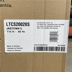 DALLAS LOCATION - LG - 20.2 Cu. Ft. Top-Freezer Refrigerator - Stainless Steel