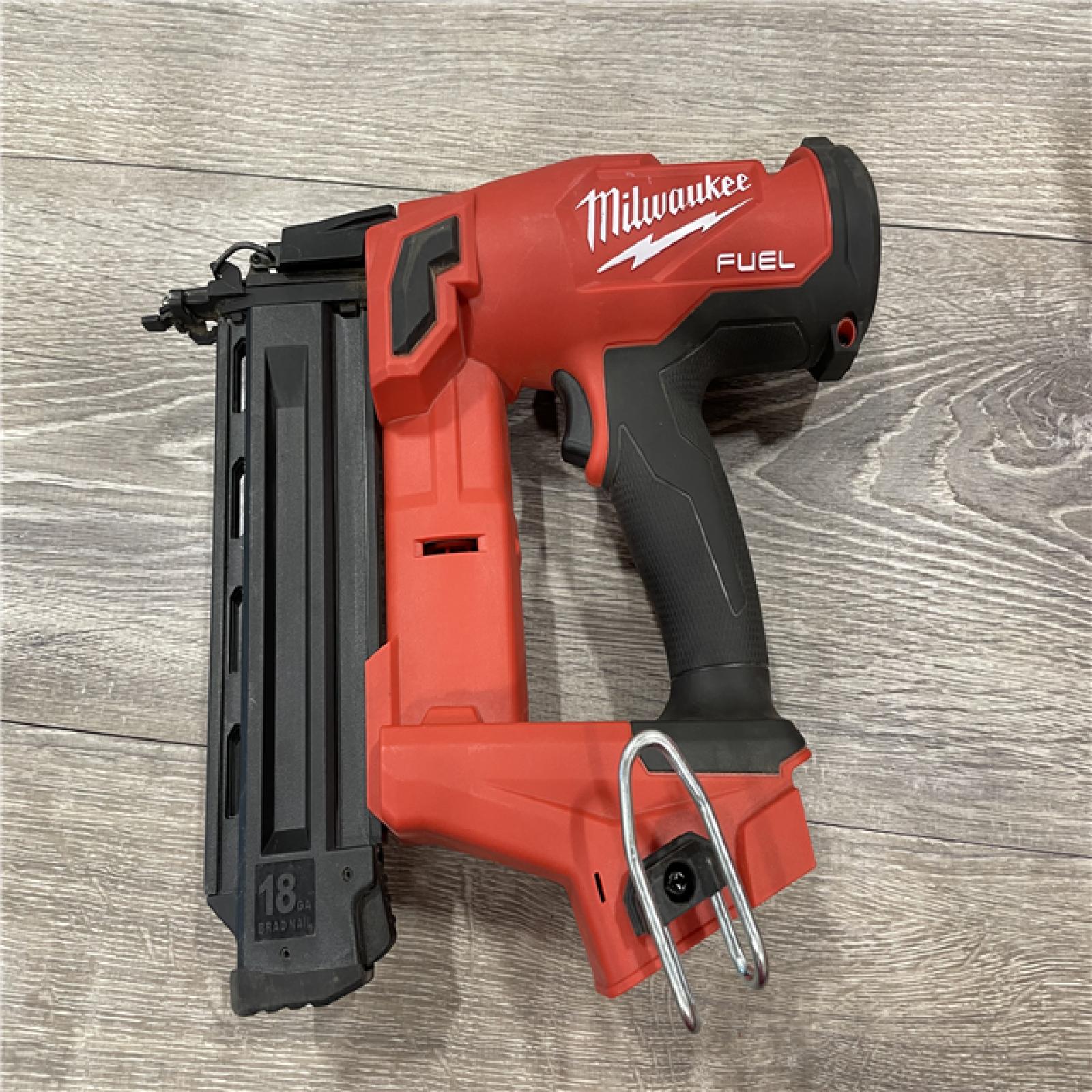 AS-IS Milwaukee FUEL 18-Volt Lithium-Ion Brushless Cordless Gen II 18-Gauge Brad Nailer (Tool-Only)
