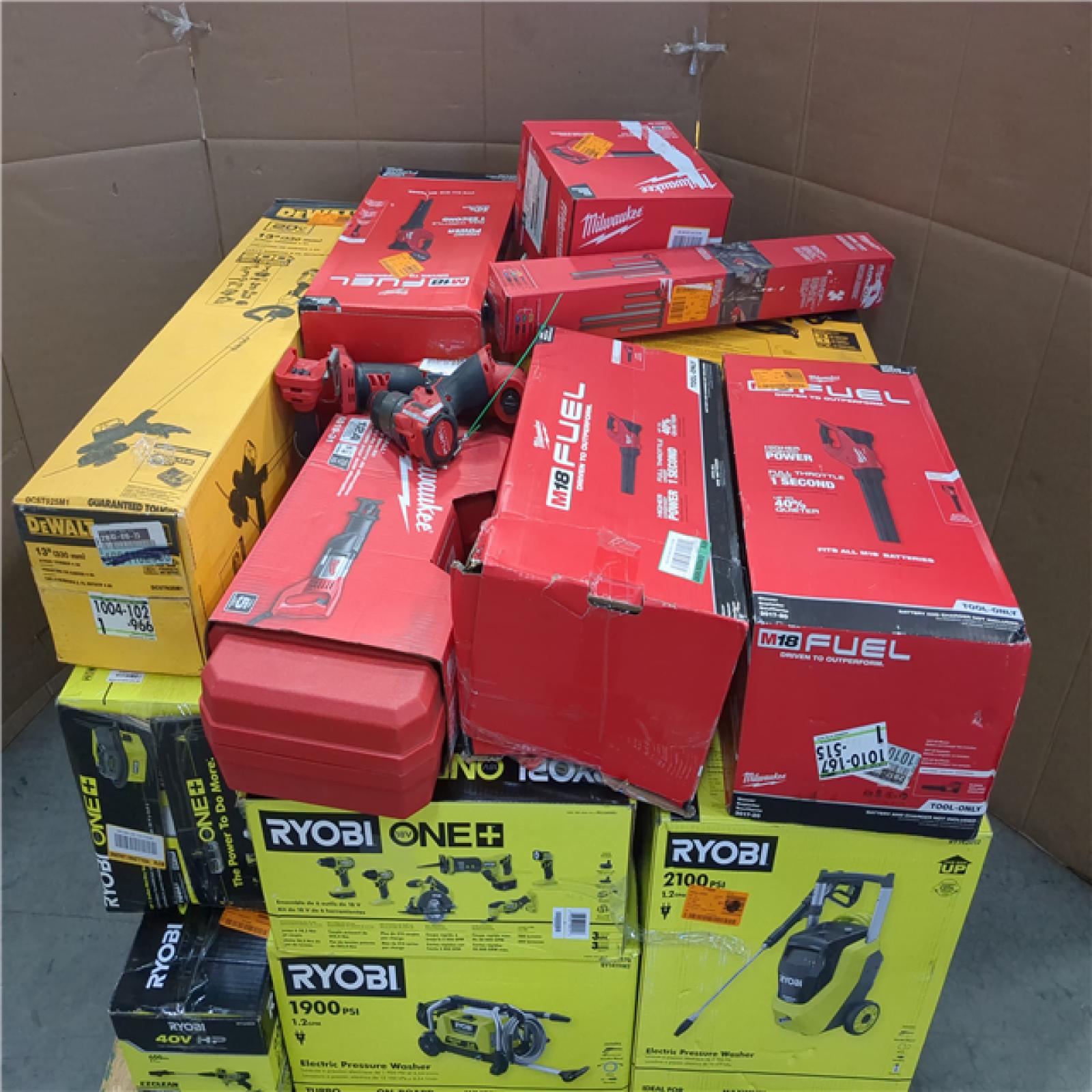 CALIFORNIA AS-IS TOOL PALLET