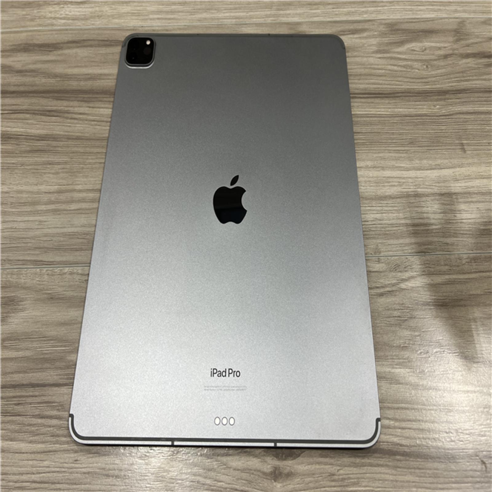 AS-IS Apple iPad Pro 6 12.9-Inch 128GB with Wi-Fi + Cellular  M2 8-Core Chip (Silver  Refurbished)