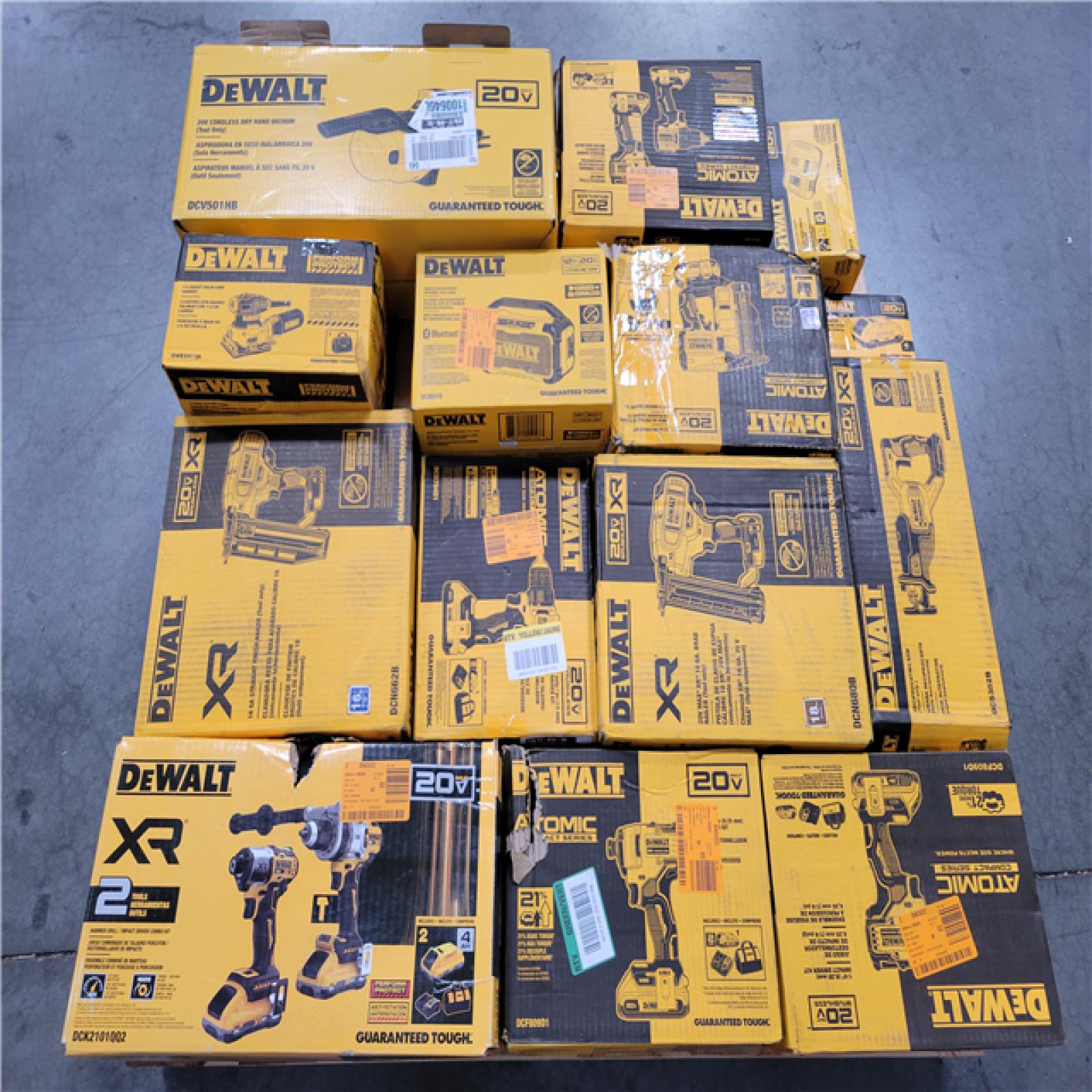 CALIFORNIA AS-IS DEWALT TOOL PALLET