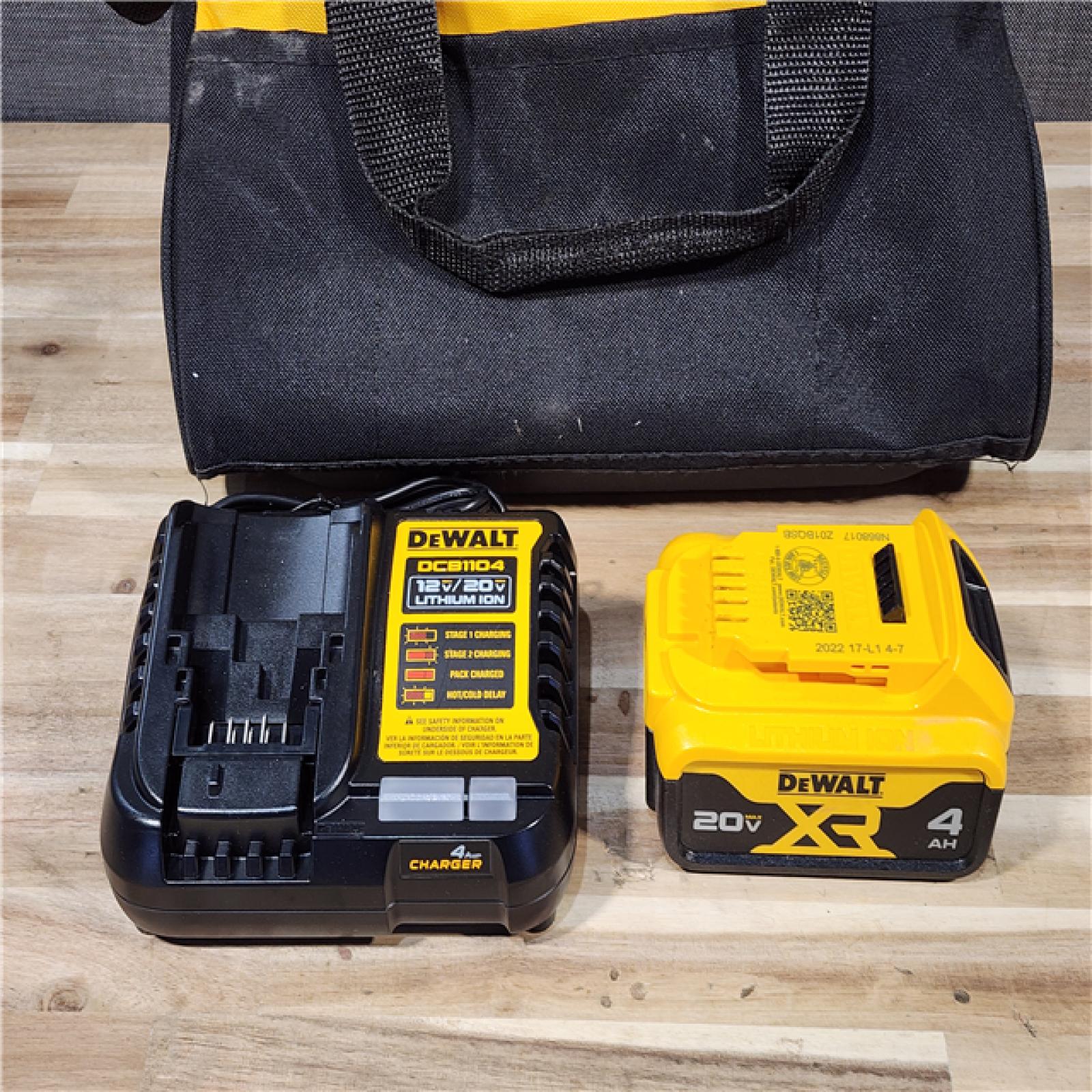 HOUSTON LOCATION - AS-IS DEWALT 20V MAX* XR 1/2 High Torque Impact Wrench W/ BATTERY & CHARGER