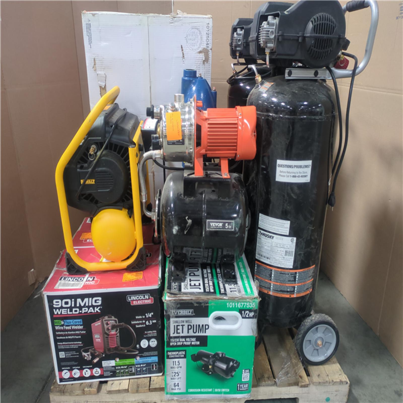 CALIFORNIA AS-IS OUTDOOR POWER EQUIPMENT