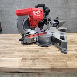 HOUSTON LOCATION - AS - IS Milwaukee 2733-20 M18 Fuel 7-1/4 Dual Bevel Sliding Compound Miter Saw  Tool Only