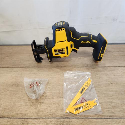 AS-IS- DEWALT ATOMIC 20V MAX Cordless Brushless Compact Reciprocating Saw (Tool Only)