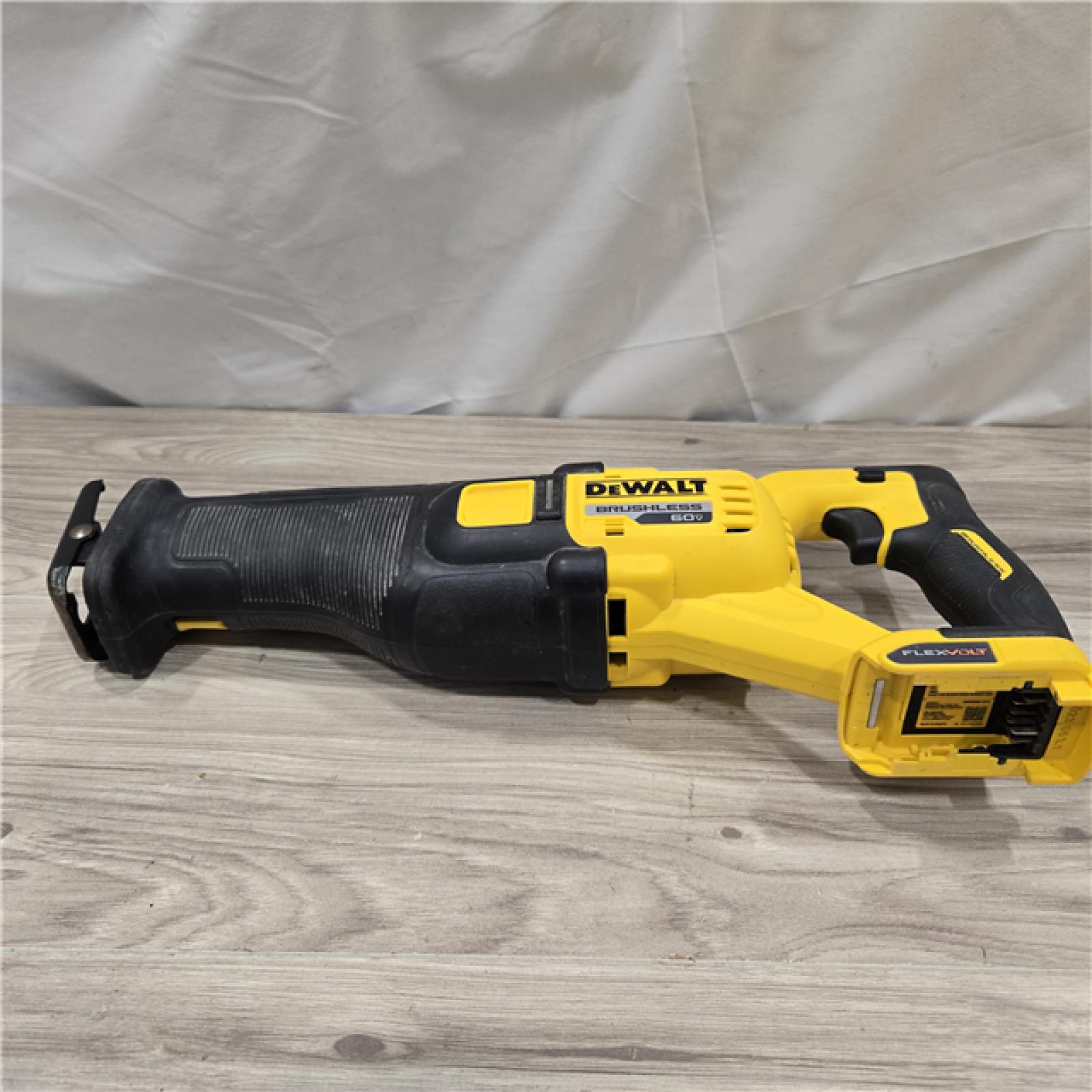 AS-IS DeWalt FLEXVOLT 60V MAX Cordless Reciprocating Saw (Tool-Only)