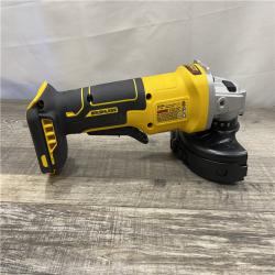 AS-IS DEWALT 20V MAX Cordless Brushless 4-1/2 in. Angle Grinder with Paddle Switch (Tool Only)