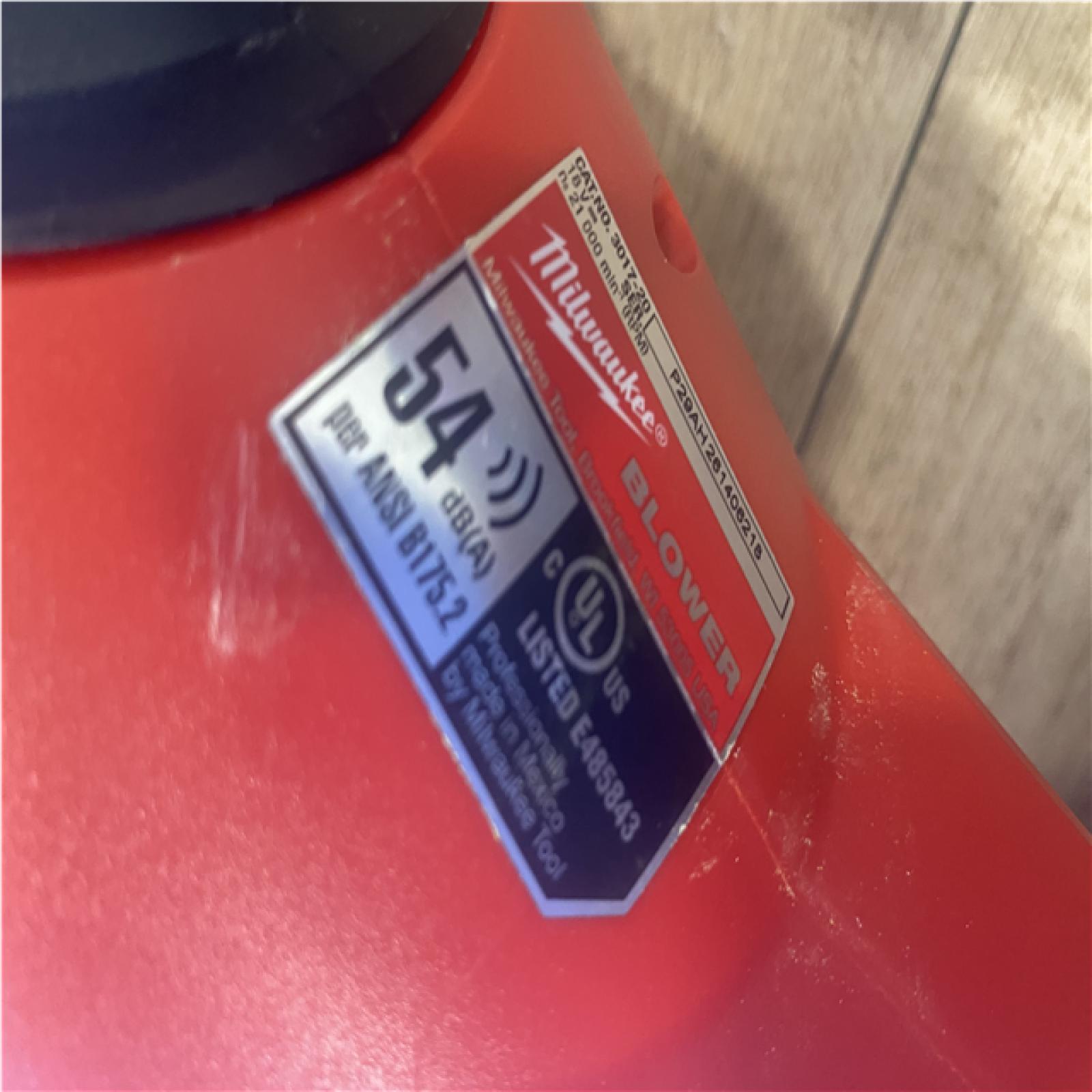 AS-IS Milwaukee FUEL 120 MPH 500 CFM 18V Lithium-Ion Brushless Cordless Handheld Blower (Tool-Only)