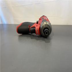 Like New! - Milwaukee M12 FUEL SURGE 12V Lithium-Ion Brushless Cordless 1/4 in. Hex Impact Driver Compact Kit W/Two 2.0Ah Batteries, Bag