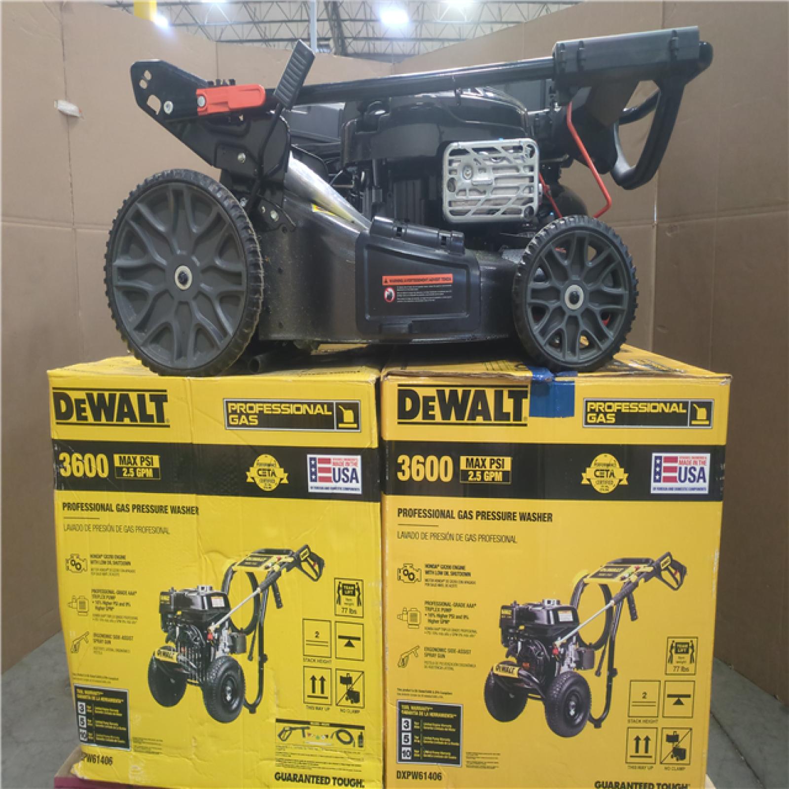 CALIFORNIA AS-IS OUTDOOR POWER EQUIPMENT