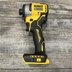 AS-IS DEWALT Atomic 20V Max Lithium-Ion Brushless Cordless Compact 1/4 in. Impact Driver Kit