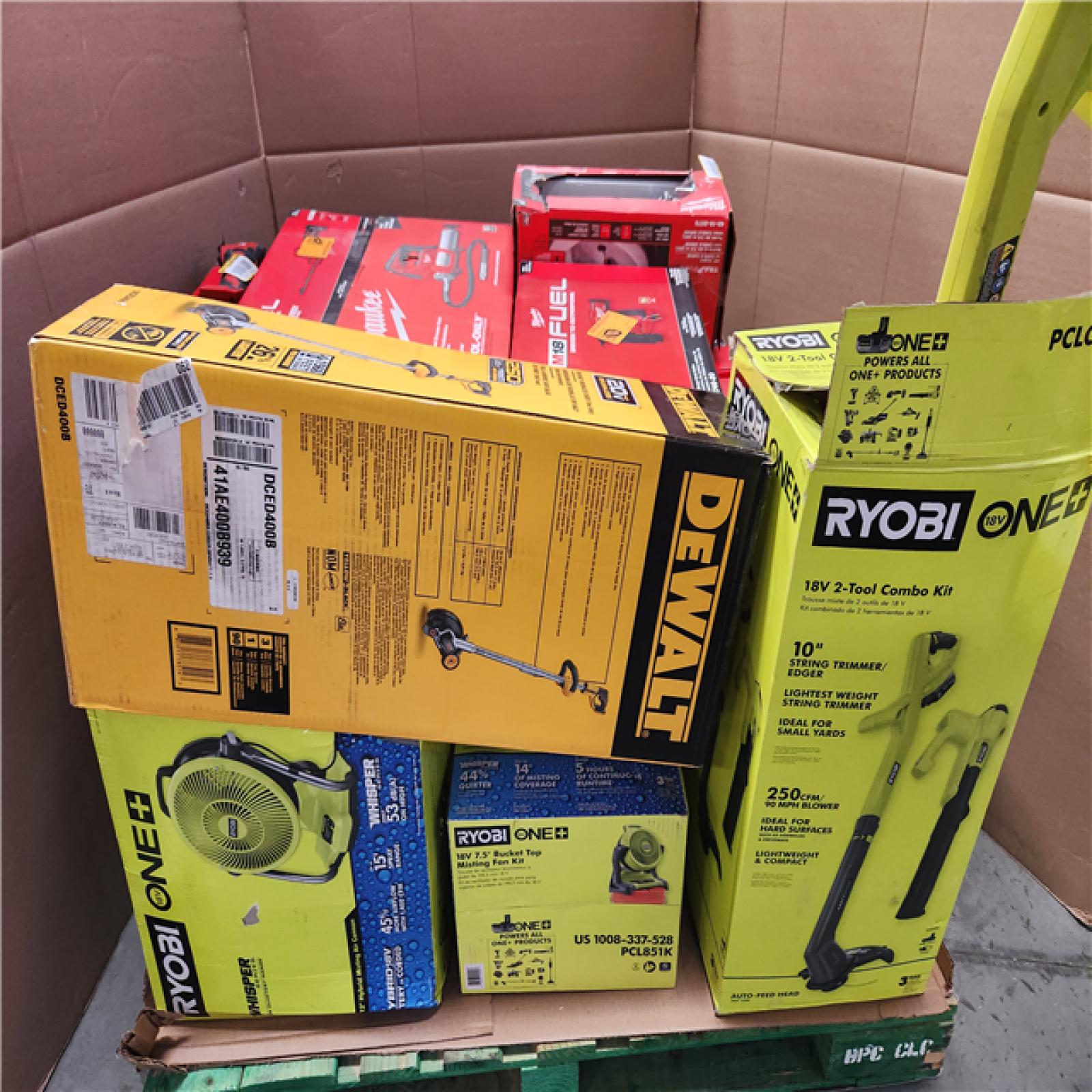 CALIFORNIA AS-IS TOOL PALLET