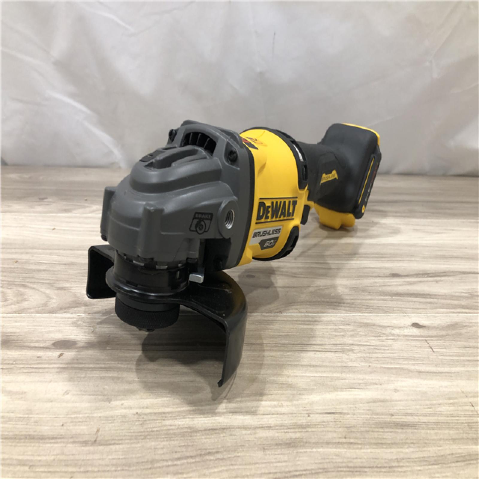 AS-IS DEWALT 60V MAX Cordless 4.5 in. to 6 in. Small Angle Grinder (Tool Only)
