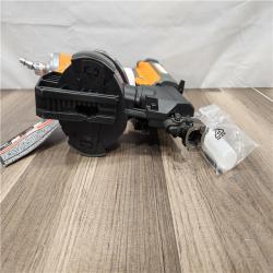 AS-IS - RIDGID Pneumatic 15 Deg. 1-3/4 in. Coil Roofing Nailer