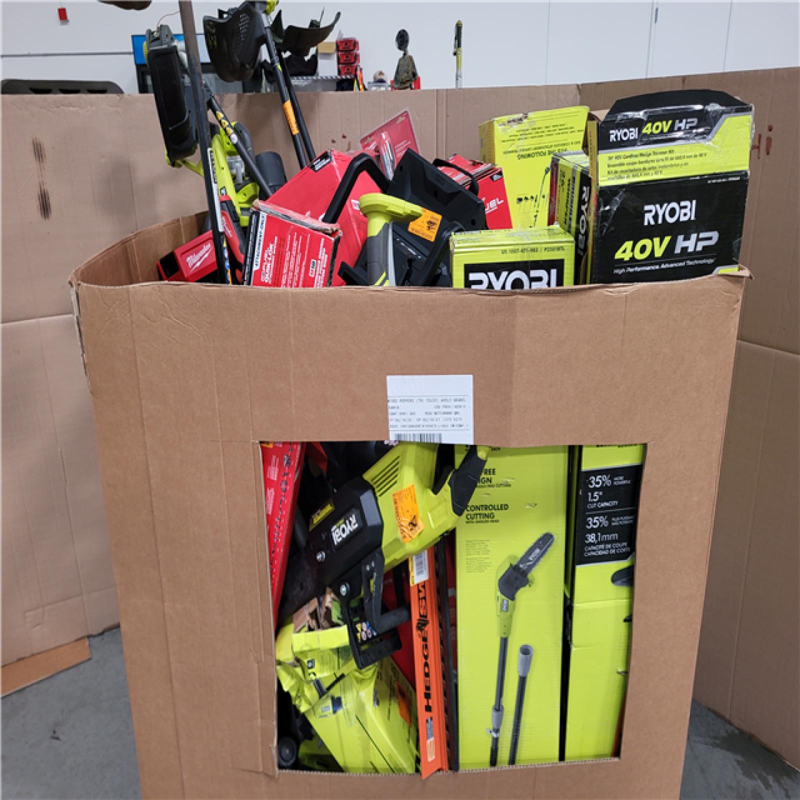 CALIFORNIA AS-IS TOOL PALLET