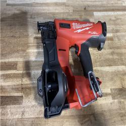 Houston Location AS-IS Milwaukee FUEL 18-Volt Lithium-Ion Brushless Cordless Coil Roofing Nailer (Tool Only)