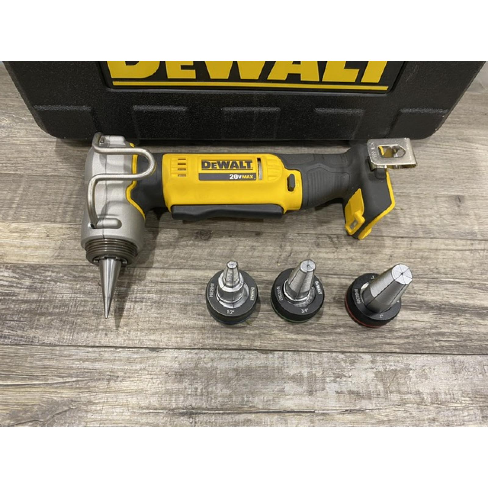 AS-IS DEWALT 20V MAX Cordless 1 in. PEX Expansion Tool Kit
