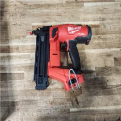 Houston Location AS-IS Milwaukee FUEL 18-Volt Lithium-Ion Brushless Cordless Gen II 18-Gauge Brad Nailer (Tool-Only)