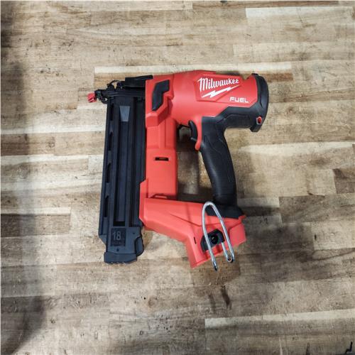 Houston Location AS-IS Milwaukee FUEL 18-Volt Lithium-Ion Brushless Cordless Gen II 18-Gauge Brad Nailer (Tool-Only)