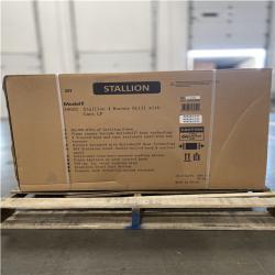 DALLAS LOCATION- NEW! BULL Stallion 4-Burner Cart Propane Grill in Stainless Steel