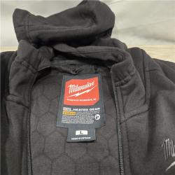 AS-IS Milwaukee Black Large M12 Heated Hoodie Kit